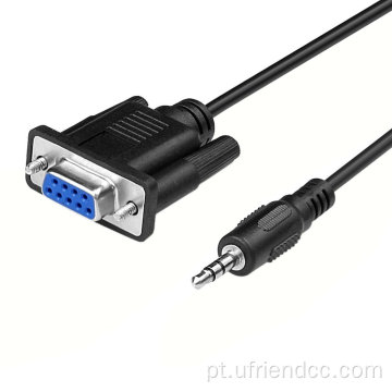 DB9 Cabo serial de plugue Rs232 a 18 polegadas